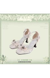 Mademoiselle Pearl Beloved Lily Of The Valley 3.0 Shoes(Reservation/2 Colours/Full Payment Without Shipping)